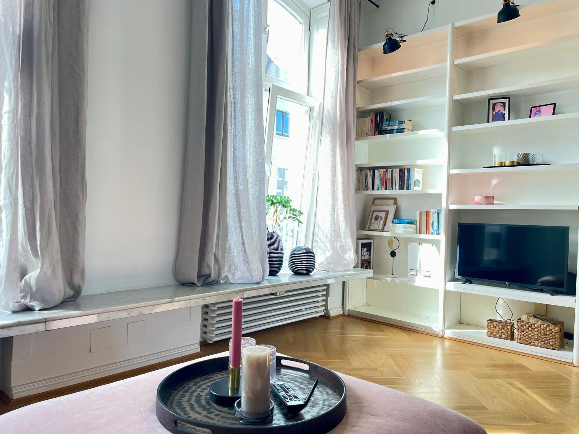 Helle Altbauwohnung Mit Balkon Im Briller Viertel Wuppertal Exterior foto